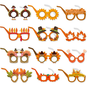 Thanksgiving 3D Paper Glasses Material Pack b2