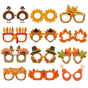 Thanksgiving 3D Paper Glasses Material Pack b3