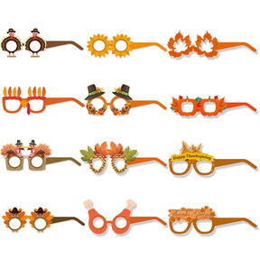 Thanksgiving 3D Paper Glasses Material Pack b