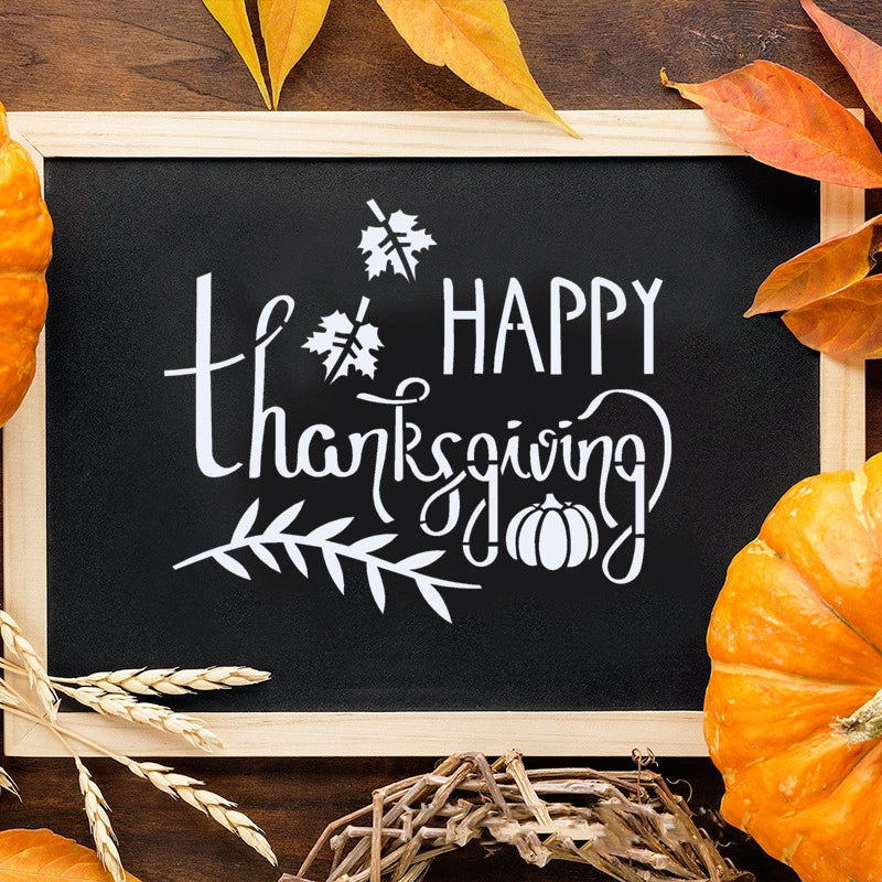 Thanksgiving Pumpkin and Maple Leaf Carbon Steel Crafting Dies b