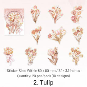 The Flower of Mist and Light Stickers sku-2