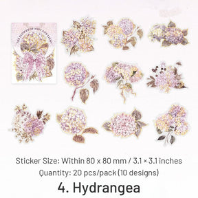 The Flower of Mist and Light Stickers sku-4