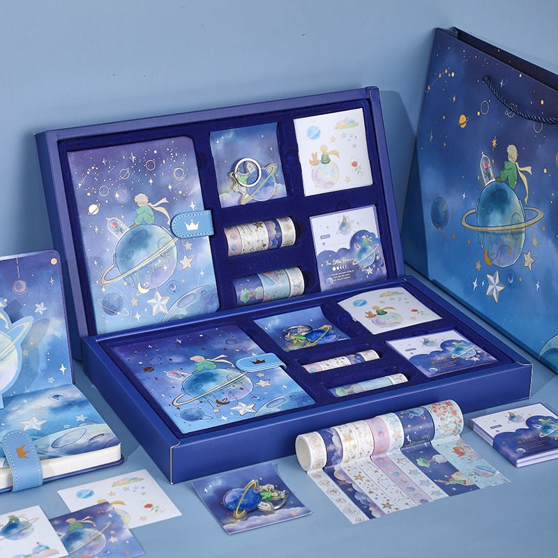 The Little Prince Cartoon Cosmic Adventure Journal Gift Box Set