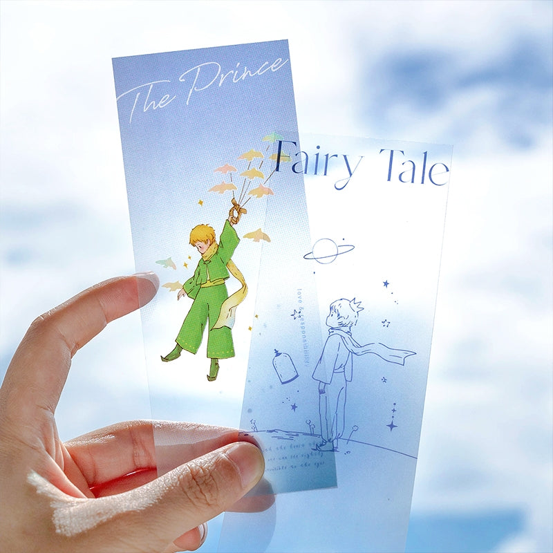 The Little Prince PET Artsy Translucent Bookmark b