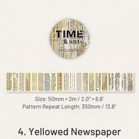 4. Yellowed Newspaper