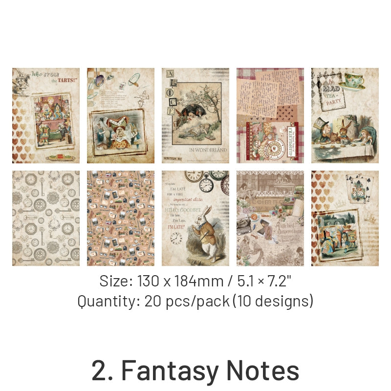 Time Box Series Retro Nostalgia Scrapbook Paper sku-2