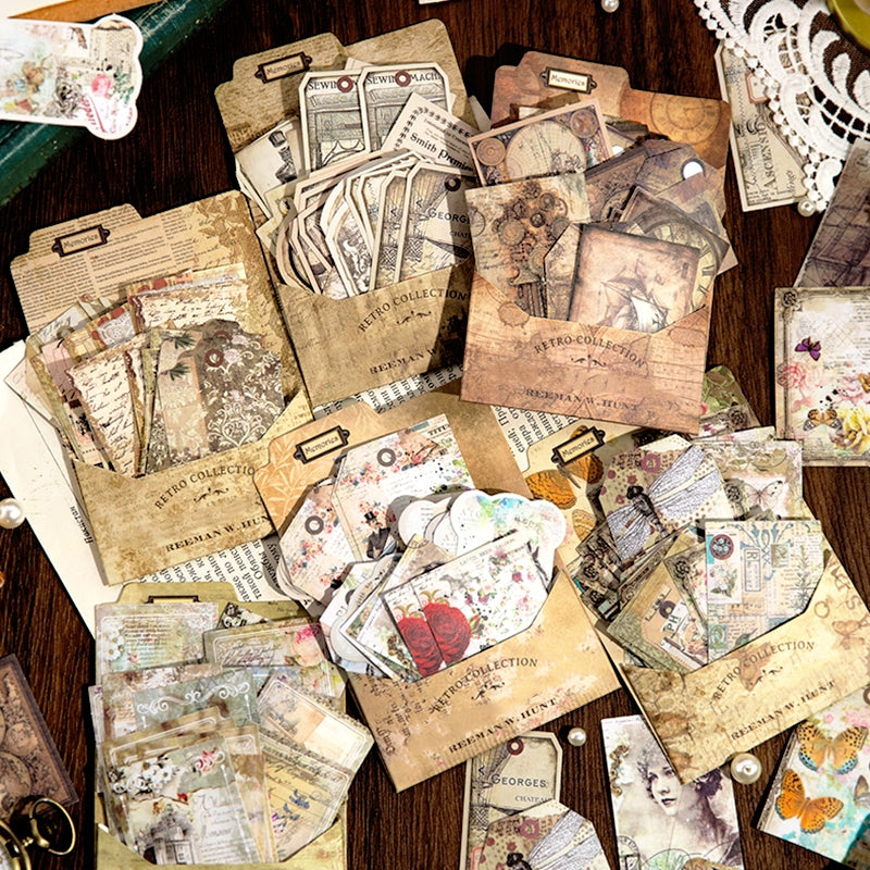 Time Concert Series Retro Washi Sticker Pack a