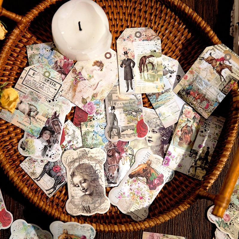 Time Concert Series Retro Washi Sticker Pack b5