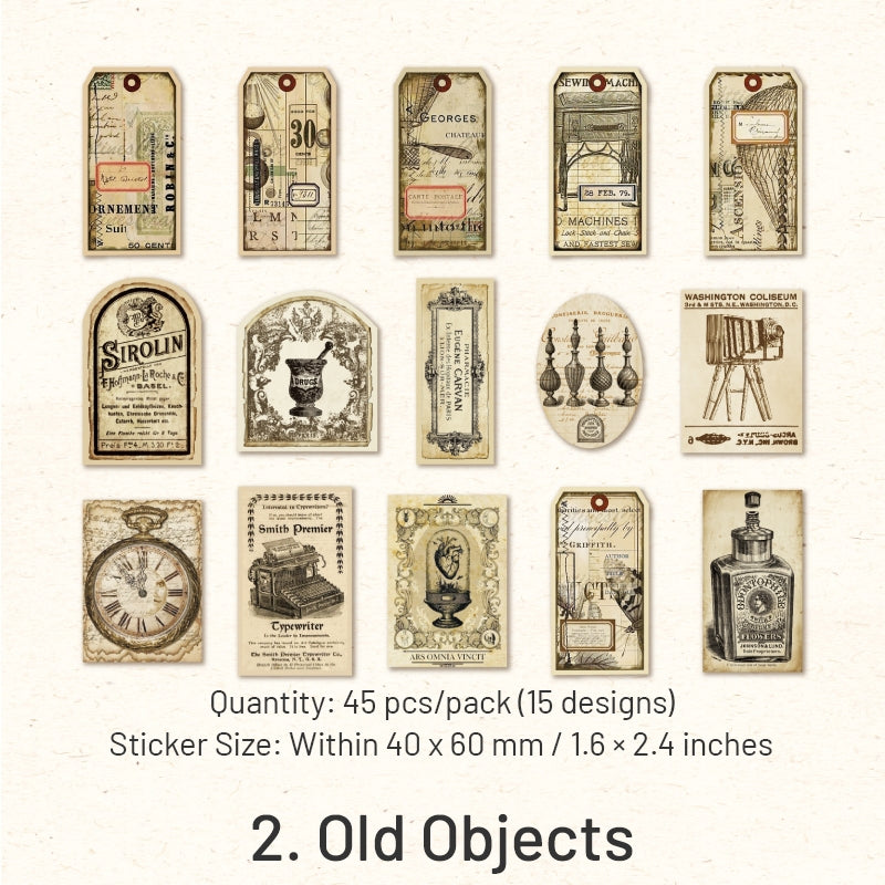 Time Concert Series Retro Washi Sticker Pack sku-2