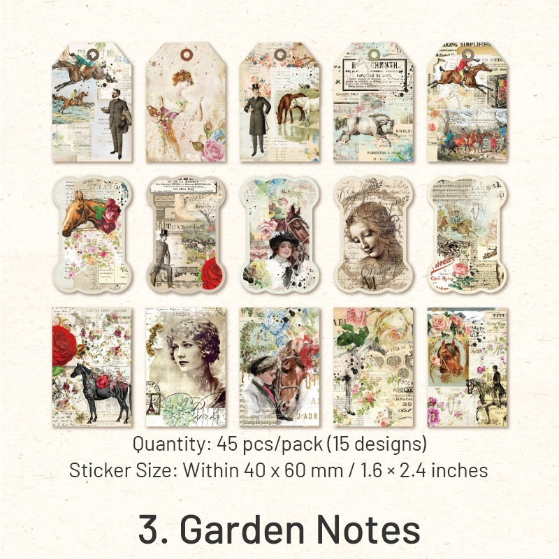 Time Concert Series Retro Washi Sticker Pack sku-3