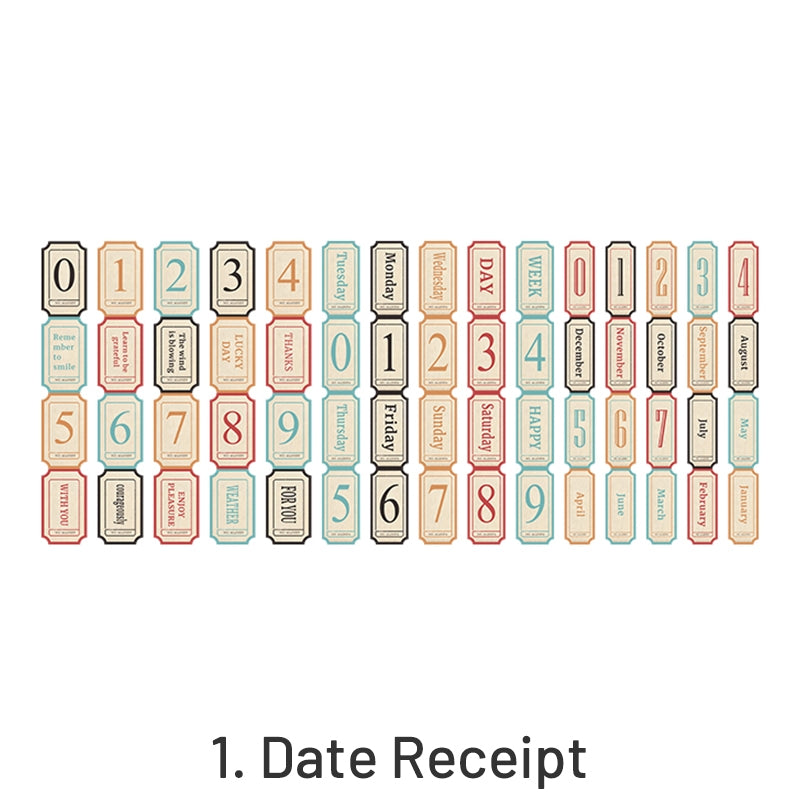 Time Corridor Retro Special Shape Sticker Pack sku-1