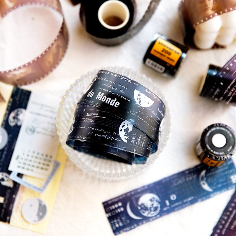 Time Film Retro Background Decoration PET Tape b4