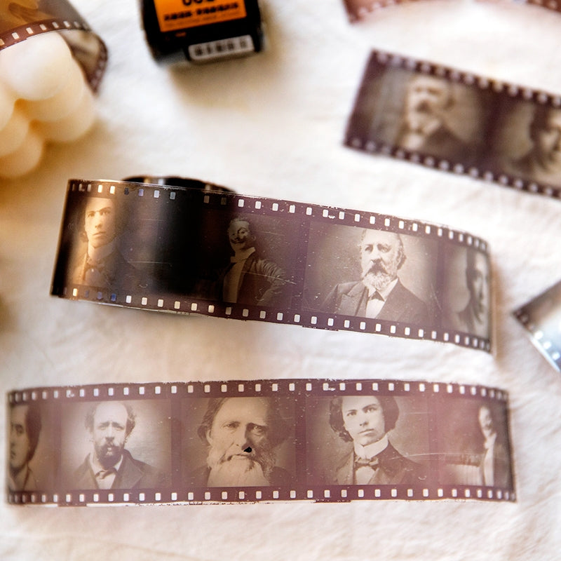Time Film Retro Background Decoration PET Tape c2