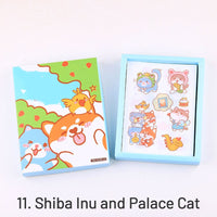 11. Shiba Inu and Palace Cat