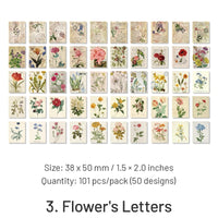 3. Flower's Letters