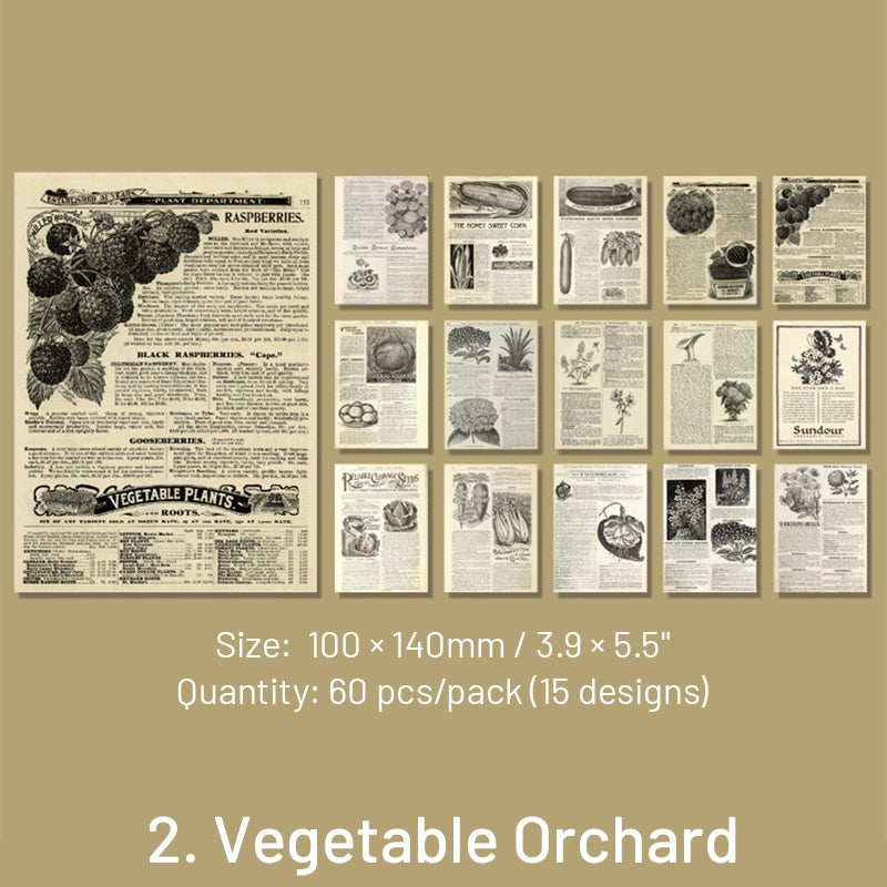 Time Travel Series Vintage Scrapbook Paper Book sku-2