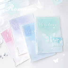 To Fly Series Gradient Color Butterfly Notebook a2