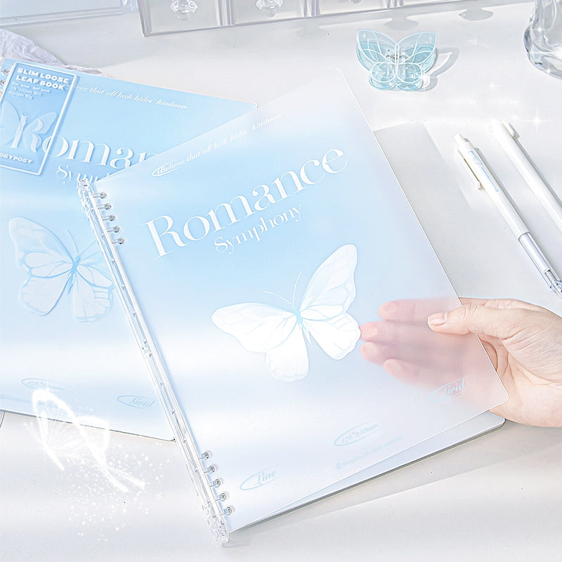 To Fly Series Gradient Color Butterfly Notebook b2