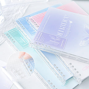 To Fly Series Gradient Color Butterfly Notebook b4