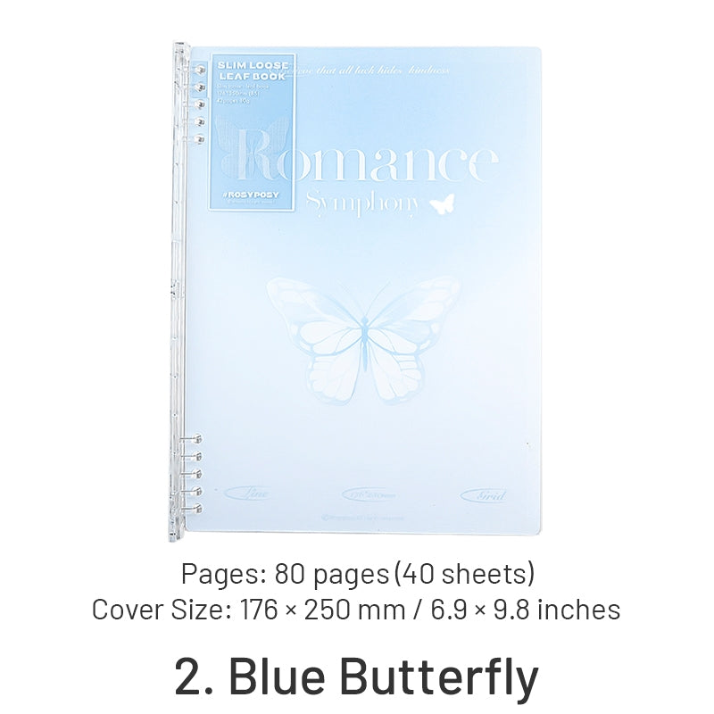 To Fly Series Gradient Color Butterfly Notebook sku-2