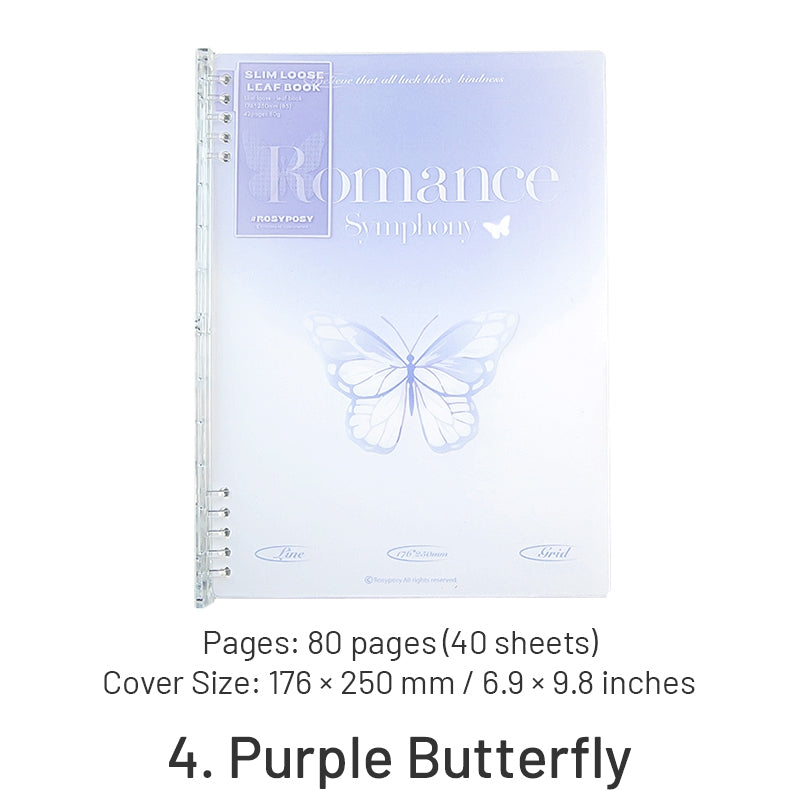 To Fly Series Gradient Color Butterfly Notebook sku-4