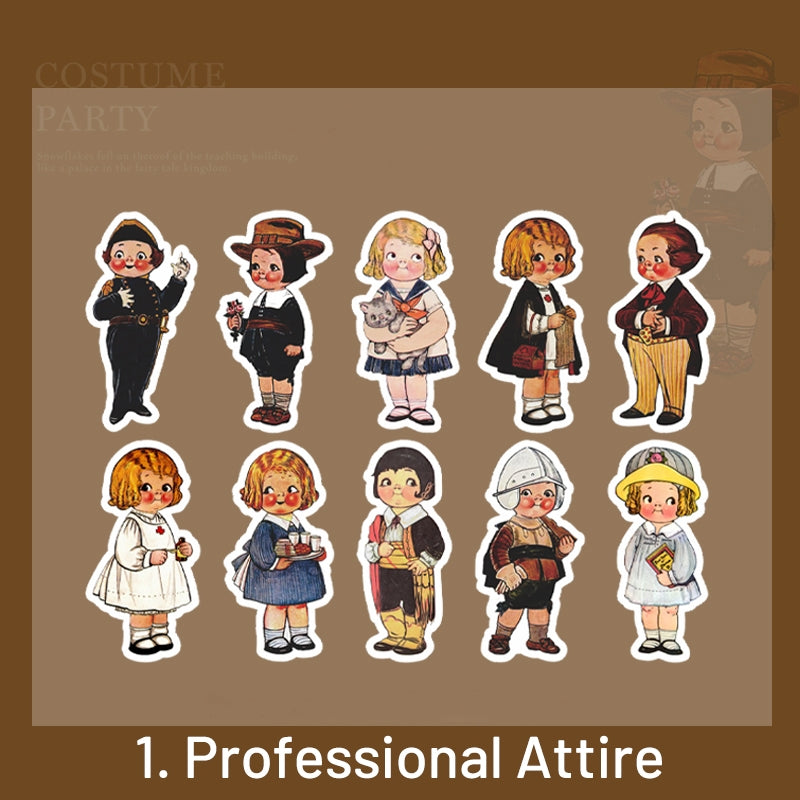 Tomato Soup Doll Character Washi Stickers sku-1