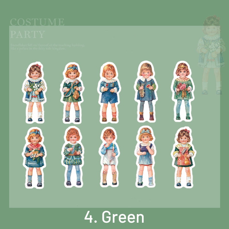 Tomato Soup Doll Character Washi Stickers sku-4