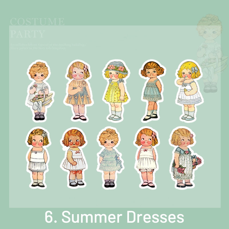 Tomato Soup Doll Character Washi Stickers sku-6