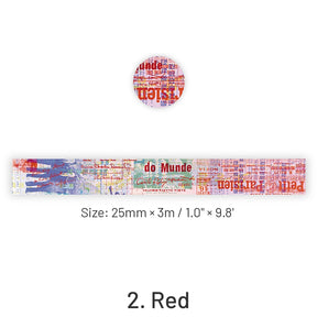Traces of the Past Series Retro Washi Tape sku-2