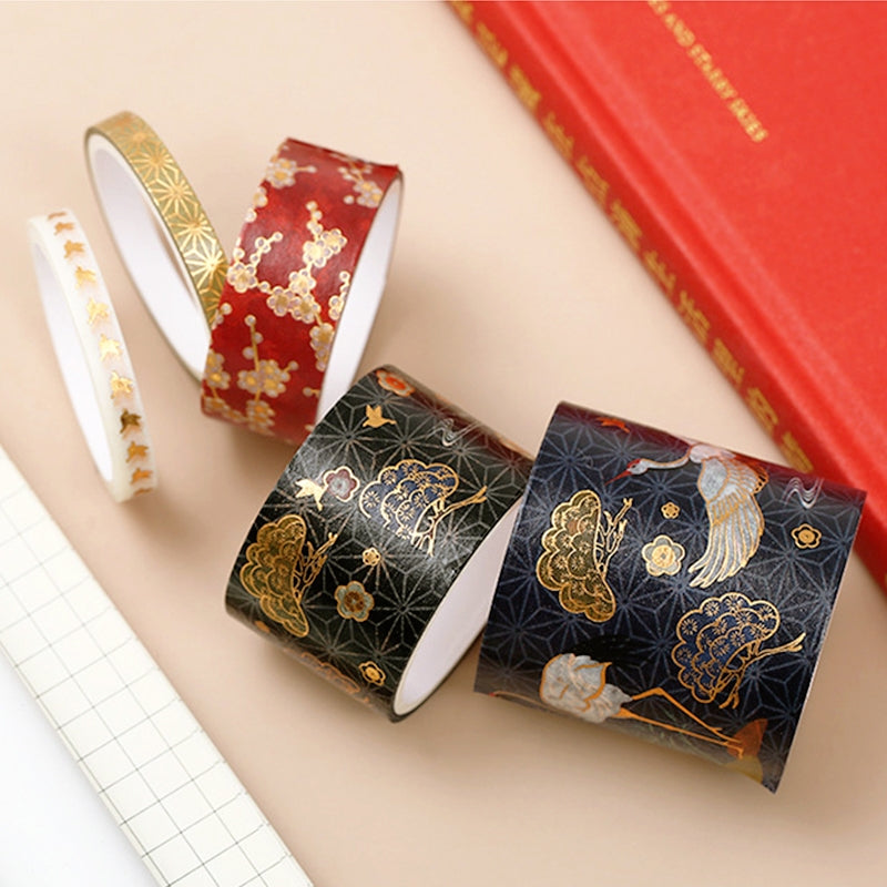 Traditional Chinese Crane Washi Tape Set b2