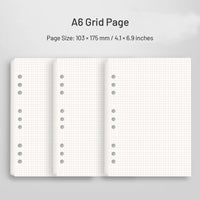 21. A6 Grid Page - 480 pages (240 sheets)