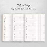 27. B5 Grid Page - 480 pages (240 sheets)