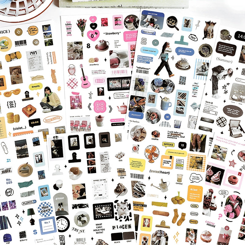 Travel Life Stickers - Food, Vacation b7