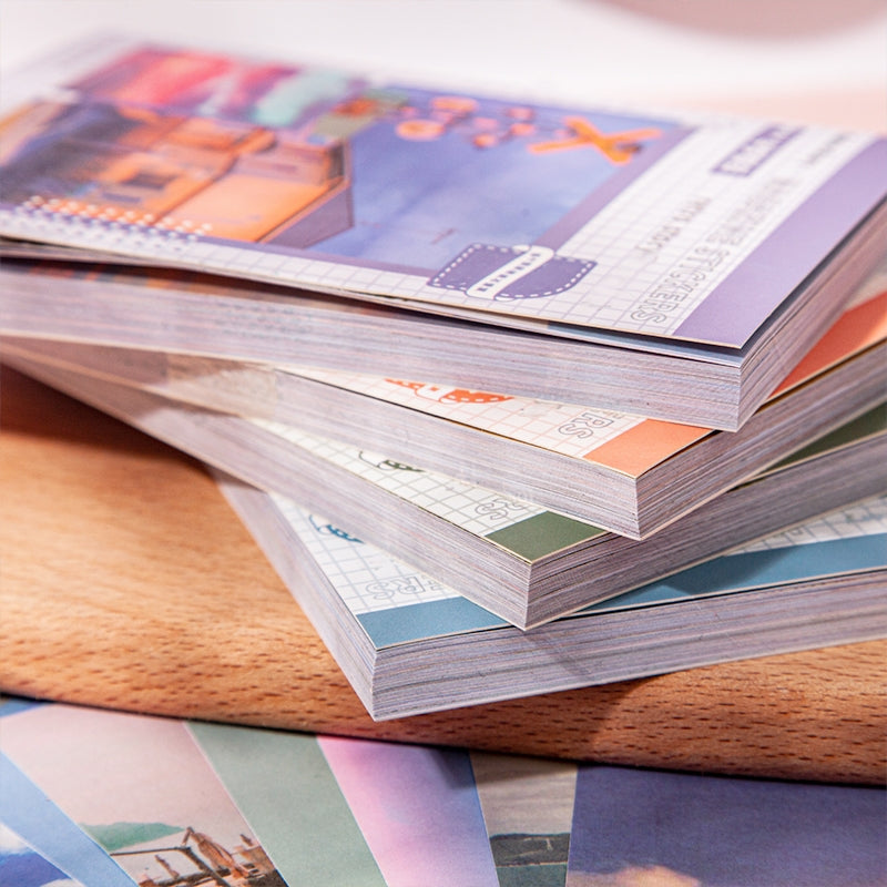 Travel Scenery Series Washi Sticker Book b2