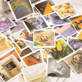 Travel Scenic and Everyday Life Photo Washi Sticker Book b-