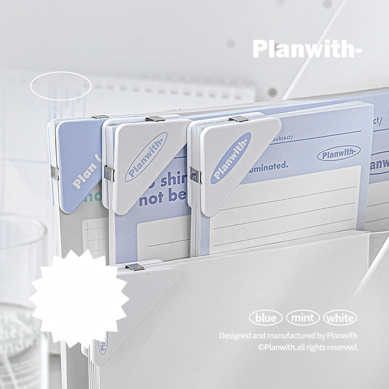 Triangle clip, storage corner clip, office stationery bill binding clip 主图-1