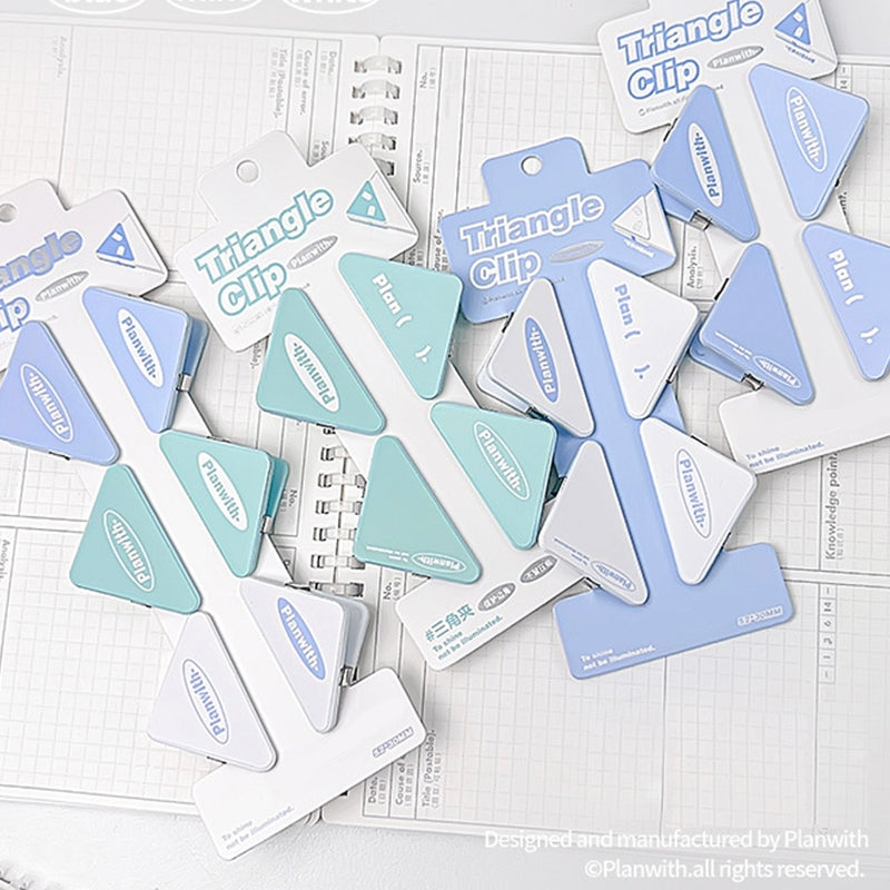 Triangle clip, storage corner clip, office stationery bill binding clip 图层 11