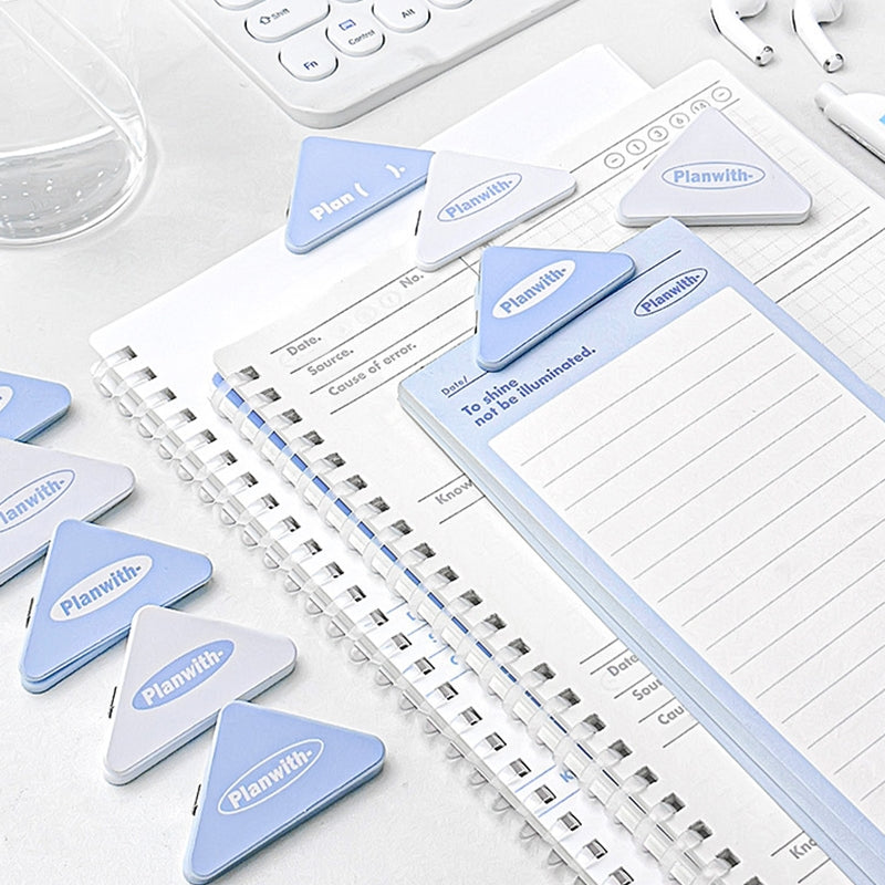 Triangle clip, storage corner clip, office stationery bill binding clip 概述-17