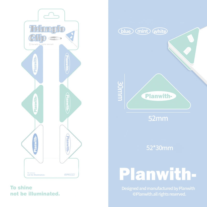 Triangle clip, storage corner clip, office stationery bill binding clip 图层 2