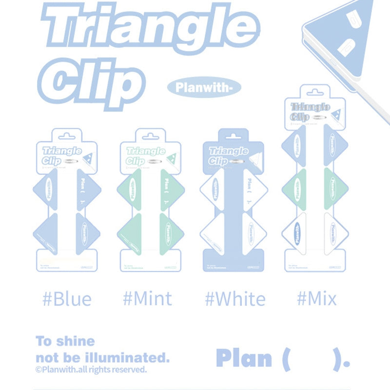 Triangle clip, storage corner clip, office stationery bill binding clip 概述-4