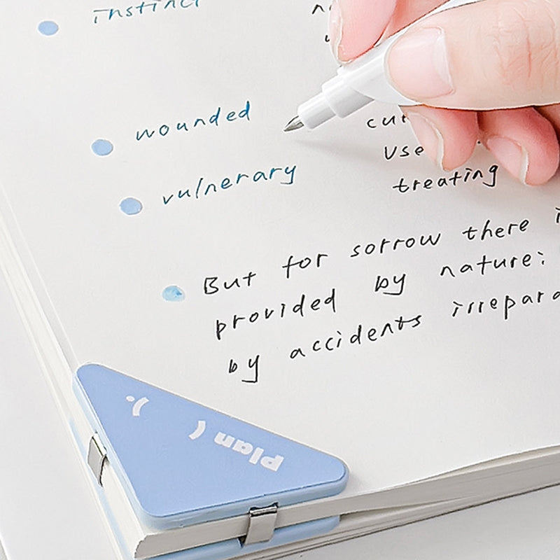 Triangle clip, storage corner clip, office stationery bill binding clip 概述-6