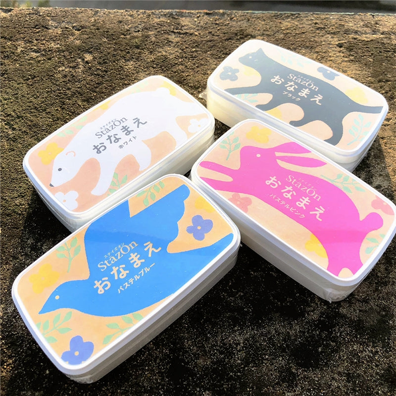 Tsukineko Stazon ONAMAE Versatile Animal Ink Pad