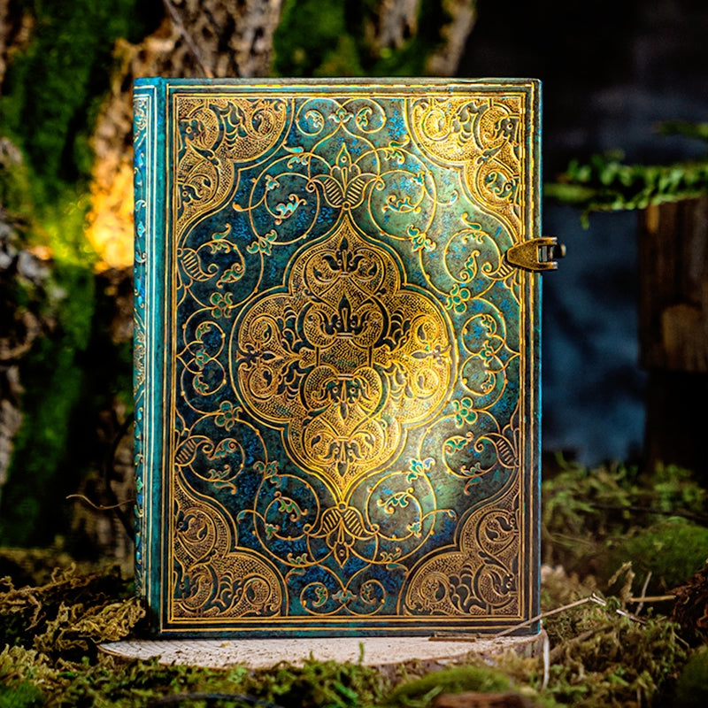 Turquoise Chronicle Series Vintage Notebook b