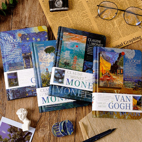 Van Gogh and Monet Oil Painting Planner Kit a
