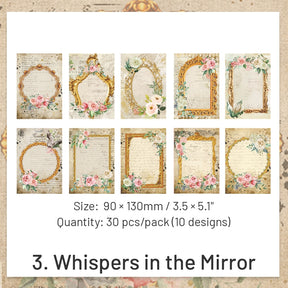Victoria's Feast Lace Frame Scrapbook Paper sku-3
