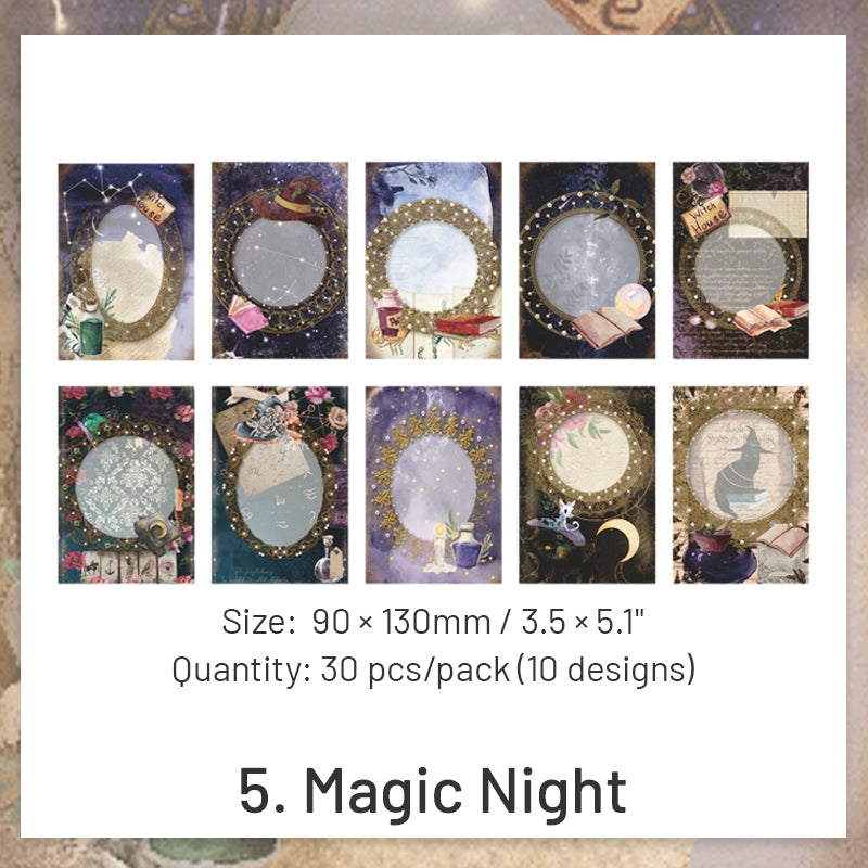 Victoria's Feast Lace Frame Scrapbook Paper sku-5