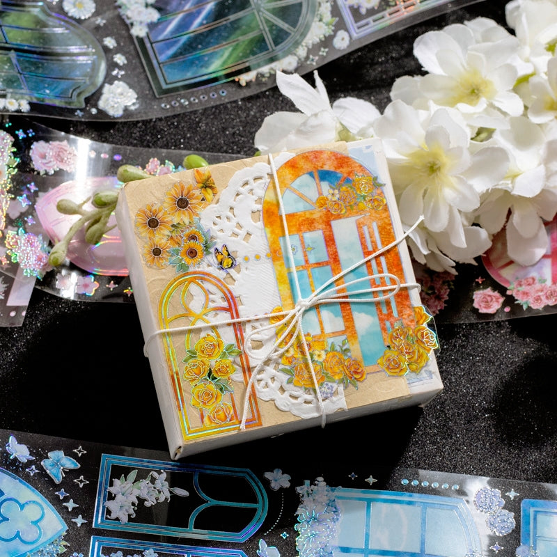 View by the Window 3D Hot Stamping PET Tape b2