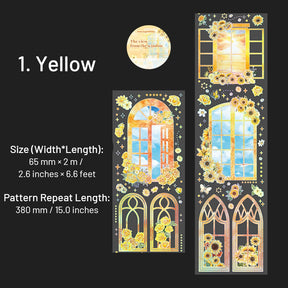 View by the Window 3D Hot Stamping PET Tape sku-1