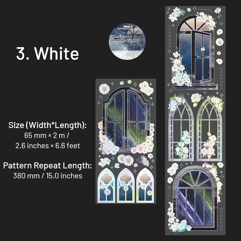 View by the Window 3D Hot Stamping PET Tape sku-3