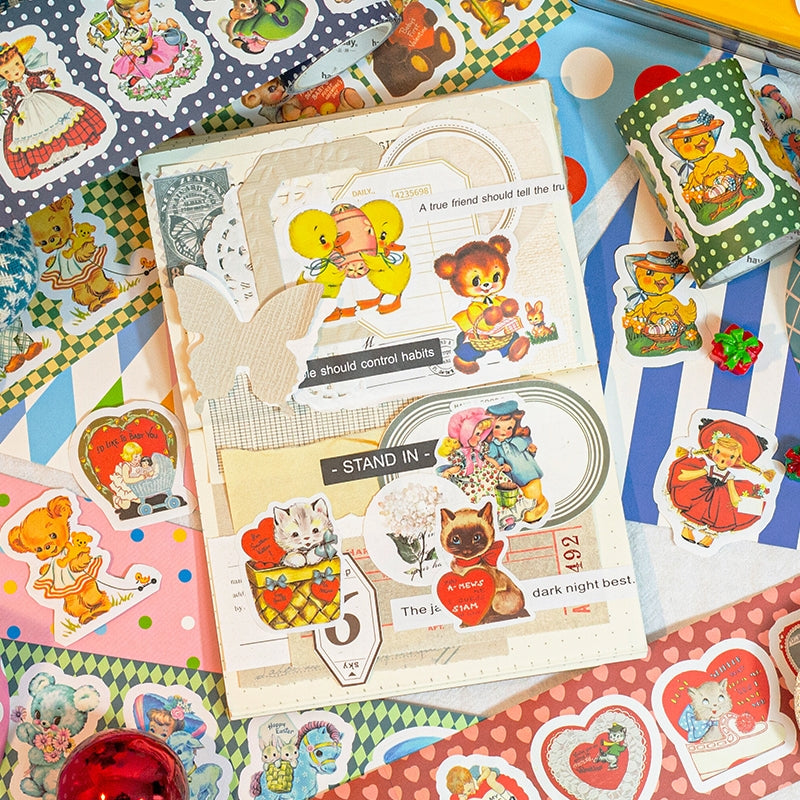 Vintage Animal Doll Theme Tape b
